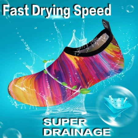 

Water Shoes Women s Men s Outdoor Beach Swimming Aqua Socks Quick-Dry Barefoot Shoes Surfing Yoga Pool Exercise