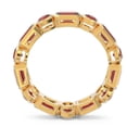 thumbnail image 4 of 5.00 Carat Genuine Garnet Gemstone Engagement Eternity Bands for her Solid 14K Yellow Gold Size 4 by Diamond-Capitals, 4 of 8