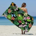 thumbnail image 4 of Beach Towel,Microfiber Beach Towel Super Lightweight Colorful Bath Towel Sandproof Beach Blanket Multi-Purpose Towel for Travel Swimming Pool,Travel Beach Towel(B,29.5x59in), 4 of 6