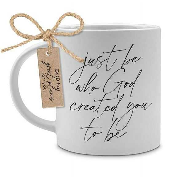 LCP 18478 Mug White Just Be 18 Oz Ephesians 1