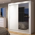 thumbnail image 2 of Ropero Closet Madesa Dallas Plus 2 Puertas Corredizas con Espejo 4 Cajones, 2 of 5