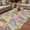 Brown, variant on Summer Slippers Outdoor Rug for Patio/Deck/Porch, Non-Slip Large Area Rug 5 x 7 Ft, Watercolor Flip Flops Ocean Beach Light Brown Indoor Outdoor Rugs Washable Area Rugs, Camping Rug Carpet Runner