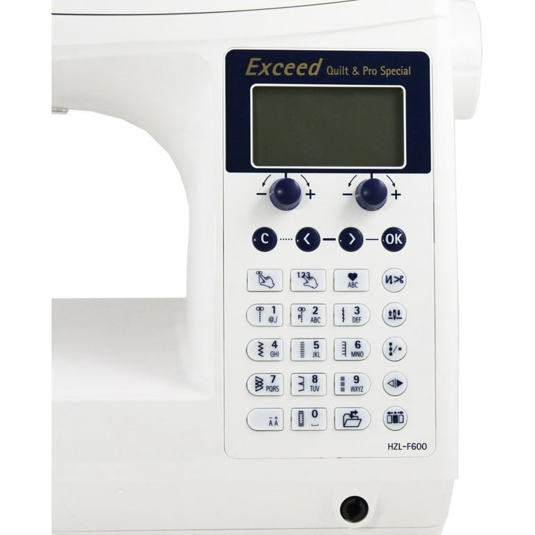 Juki Exceed HZL F600 Quilt Pro Special Computerized Sewing Machine Juki Exceed HZL F600 Quilt Pro Special Computerized Sewing Machine