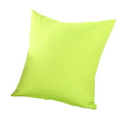 Fullvigor Square Monochrome Cushion Simple Leisure Sofa Decorative Throw Pillow