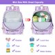 thumbnail image 3 of Mochila para niños pequeños Accmor Cute Unicorn con correa antipérdida de 1 a 3 años, 3 of 7
