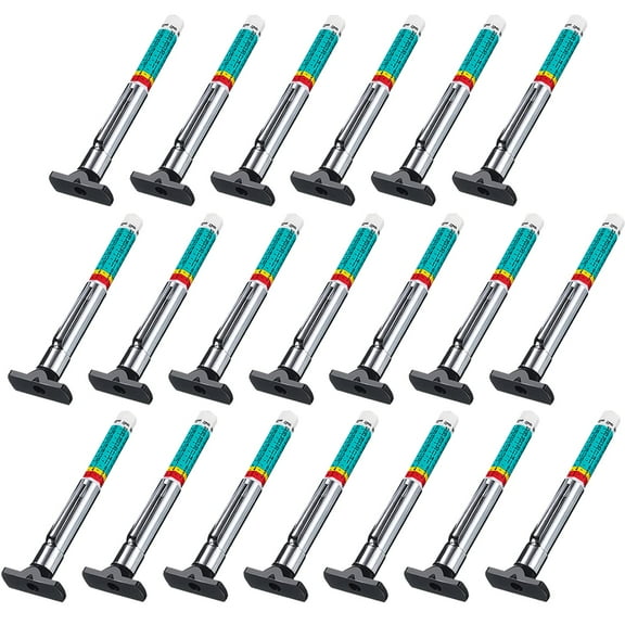 20 Packs Tyre Tread Depth Gauge Color Coded Tire Depth Gauge Tool Tire Tread Accurate Measurement Tools