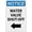 Warning Sign 1, variant on Notice Water Valve Shut-Off With Down Arrow Retro Vintage Sign 8"x12" - Wall Decor Plaque for Home Bar Pub Kitchen Restaurant, Water Valve Sign