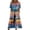 Beige B, variant on Women's Halloween Dress V-Neck Short Sleeve Halloween Print Casual Fashion Dress for Halloween Parties, Cosplay Events White B L