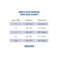 thumbnail image 2 of Gildan Men's Ultra Cotton Long Sleeve T-Shirt, 2-Pack, up to size 5xl, 2 of 4