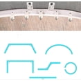 thumbnail image 4 of Riel de cortina curvo y flexible de 5 metros para techo., 4 of 5