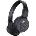 thumbnail image 7 of Rechargeable & Portable Personal FM Radio Headphones, Best Reception Foldable FM Headset Radio with Soft Ear Muffs, for Mowing, Jogging, Walking,Cycling, FM Receiver for School, Meeting, 7 of 7