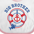 thumbnail image 4 of Inktastic Nautical Big Brother Boys Baby Bib, 4 of 4