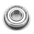 thumbnail image 1 of Miniature Bearing, Durable Practical High Speed Flanged Ball Bearing, 8x19x6mm For Universal Application Low Noise 10pcs, 1 of 8