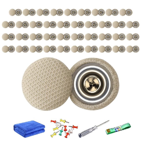 Vehicle Roof Cloth Fastener Set 40Pcs For Car Interior Repair Quick Installation Rivet