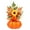 Orange-A, variant on Pumpkin Decorative Ornament - Artificial Pumpkin Table Centerpiece Potted Plants With Maple Sunflower Berries Fall Desktop Arrangement Ornament - Festival Pumpkin - Desktop Ornament