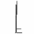 thumbnail image 4 of REKHH Universal Against The Wall TV Stand Floor: Free Standing Mount Stand with Height Adjustable Bracket for TV Bench Compatible with 32-100 inch Flat Panel LED LCD Plasma Screens (Black), 4 of 5