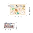 thumbnail image 3 of Nylon Hydration Running Belt, Adjustable Waist Pack With Angled Bottle Compartment, for Outdoor Sports, Multi-colora, 3 of 6