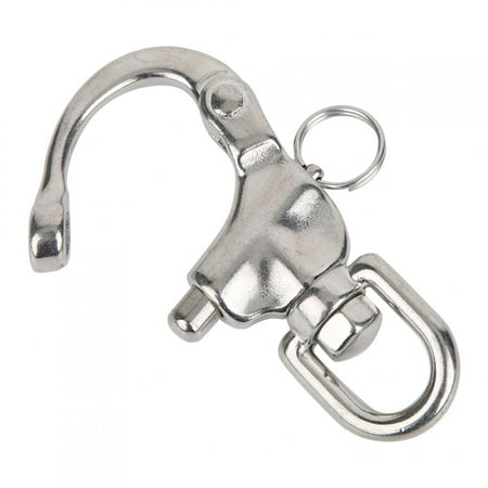 

Mountaineering Shackle Easy To Carry Snap Hook Climbing For Outdoor Extreme Sport Camping 16x87mm