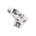 thumbnail image 3 of Funda para cabeza de putter de golf Baoblaze protector Impermeable en forma de L 17 cm x 15 cm, 3 of 8