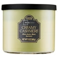 thumbnail image 4 of Mainstays 3-Wick Glass Jar Candle with Decorative Wrap, Creamy Cashmere, 13 oz, 4 of 9