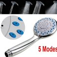 thumbnail image 3 of Bath High Pressure Shower Head Multiple Mode Large Handset Heads Water Saving, 3 of 8