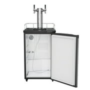 Edgestar Kc2000twin 20 Wide Dual Tap Kegerator For Full Size Kegs - Stainless Steel