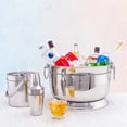 thumbnail image 3 of Old Dutch Stainless Steel Double-walled Party Tub with Tie-knot Accent, 3 of 3