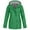 Green, variant on Jacenvly Rain Jacket Women Waterproof Windproof Drawstring Hooded Pocket Womens Winter Coats Lightweight Warm Fashionable Casual Coats Hiking Mountain Ski Outdoor Sports Jacket
