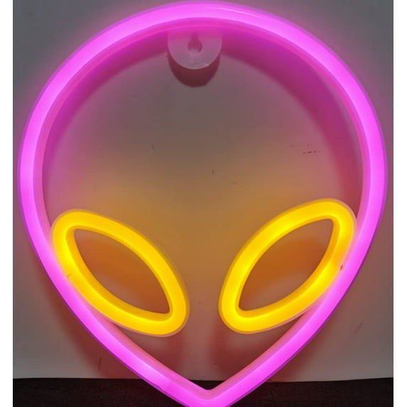 LINLIN Neon Sign,Wall Neon Sign Light LED Neon Night Lamp USB Battery Powered Led Neon Light Sign Bedroom Decor