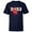 Navy, variant on Disney and Pixar’s Turning Red Mei Lee 2023 New Year - Short Sleeve T-Shirt for Kids - Customized-Navy
