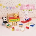 thumbnail image 3 of Caja de juguetes Ternurines Calico Critters para bebés con conejito de nieve y panda, 3 of 8