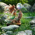 thumbnail image 4 of sruoe Garden Statues for Outside, Decoration Ground Insert, Fairy Flower Pot Decor, Flat Acrylic Patio Decor, Bohemian Garden Statue, Outdoor Lawn Ornament for Home and Yard, 4 of 6