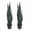 Dark Green, variant on 3FT artificial snake plant, Yellow tiger tail lanula suitable for both indoor and outdoor decoration.realistic shape is ideal for home, office and garden decoration.(set of 2)