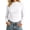 White, variant on Womens Turtleneck Sweater Long Sleeve Slim Fit Rib Knit Top Womens Going Out Autumn Winter Basic Solid Color Blouse 2XS-XL