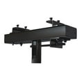 thumbnail image 1 of crimson AV cAB1 I-Beam clamp, Black, 350lb (159kg) weight capacity, High-grade cold Rolled Steel construction, Scratch Resistant Epoxy Powder coat, Mounts to I-beams up to 12", 1 of 4