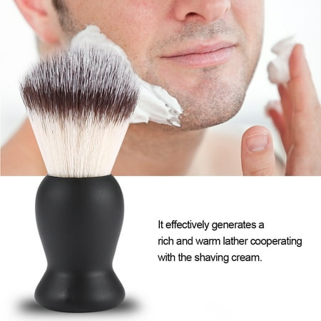 Men Shaving Brush Dilwe Shaving Brush for Men Beard Mustache Trimming Brush Nylon Hair Barber Salon Shaven Tool, Professional Shaving Tool, Barber Shaving Brush ()