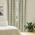 thumbnail image 2 of Ambesonne Victorian Curtains, Flora Damask Rococo Motif, Pair of 28"x63", Grey Yellow Sage Green, 2 of 5