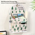 thumbnail image 4 of Bolsa de almacenamiento trasera para puerta, bolsa colgante para sala de estar, dormitorio, montado en la pared, cosméticos, llaves, aperitivos, Almacenamiento y organización del hogar tipo 5 Yuarrent HA066613-05B, 4 of 6