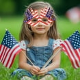 thumbnail image 6 of Twfbrm American Flag Glasses Fourth of July Eyeglasses Patriotic Party Costume Photo Props Eyewear for Independence Day Souvenir Party 4th of July USA Flag Party Favors, 6 of 6