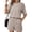 Coffee, variant on Stichou 2 Piece Short Sets for Women 2026 Summer Spring Plaid Lounge Beach Travel Vacation Outfits Matching Shorts Sweatsuit with Pockets Coffee L