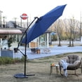 thumbnail image 3 of 10ft Solar-Powered Patio Umbrella with Water-Resistant Shade / Vibrant for Years, 3 of 7