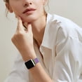 thumbnail image 3 of Yanonmyfd  Correas Compatible con Apple Watch Correa 40mm 38mm 41mm 42mm 44mm 45mm 46mm 49mm, Clásica Correa de Metal de Acero Inoxidable para iWatch SE Series 11 10 9 8 7 6 5 4 Ultra 3 2 1, 3 of 20