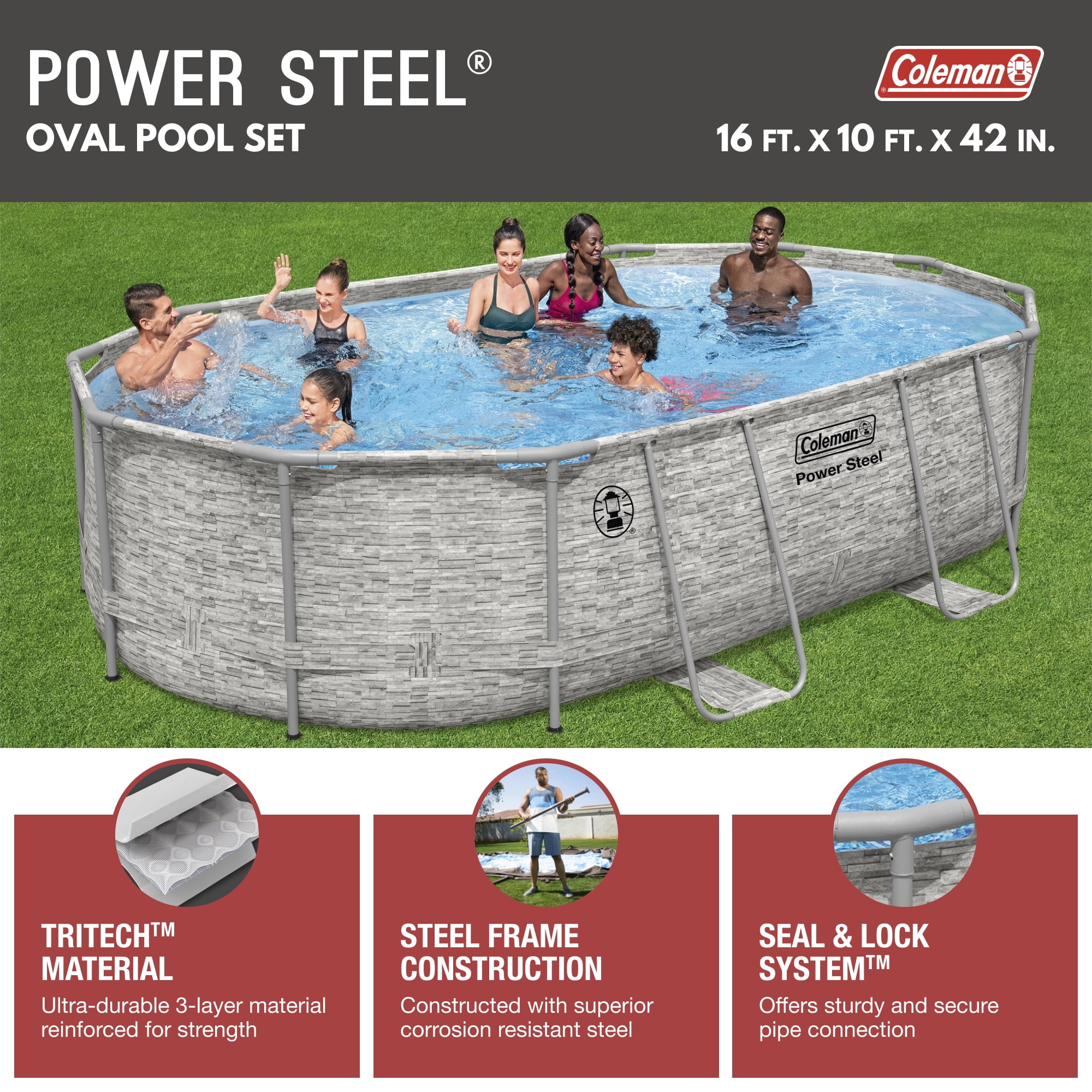 Coleman Power Steel Pool