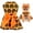 Black Orange, variant on MYFLOCY Halloween Small Dog Costume Cute Girl Boy Dog Funny Dresses ( Pumpkin M )