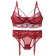 thumbnail image 2 of Conjunto de lencería para mujer Sujetador y bragas de encaje sexy Conjunto de lencería fina de verano Fridja nalpqowj39613, 2 of 5