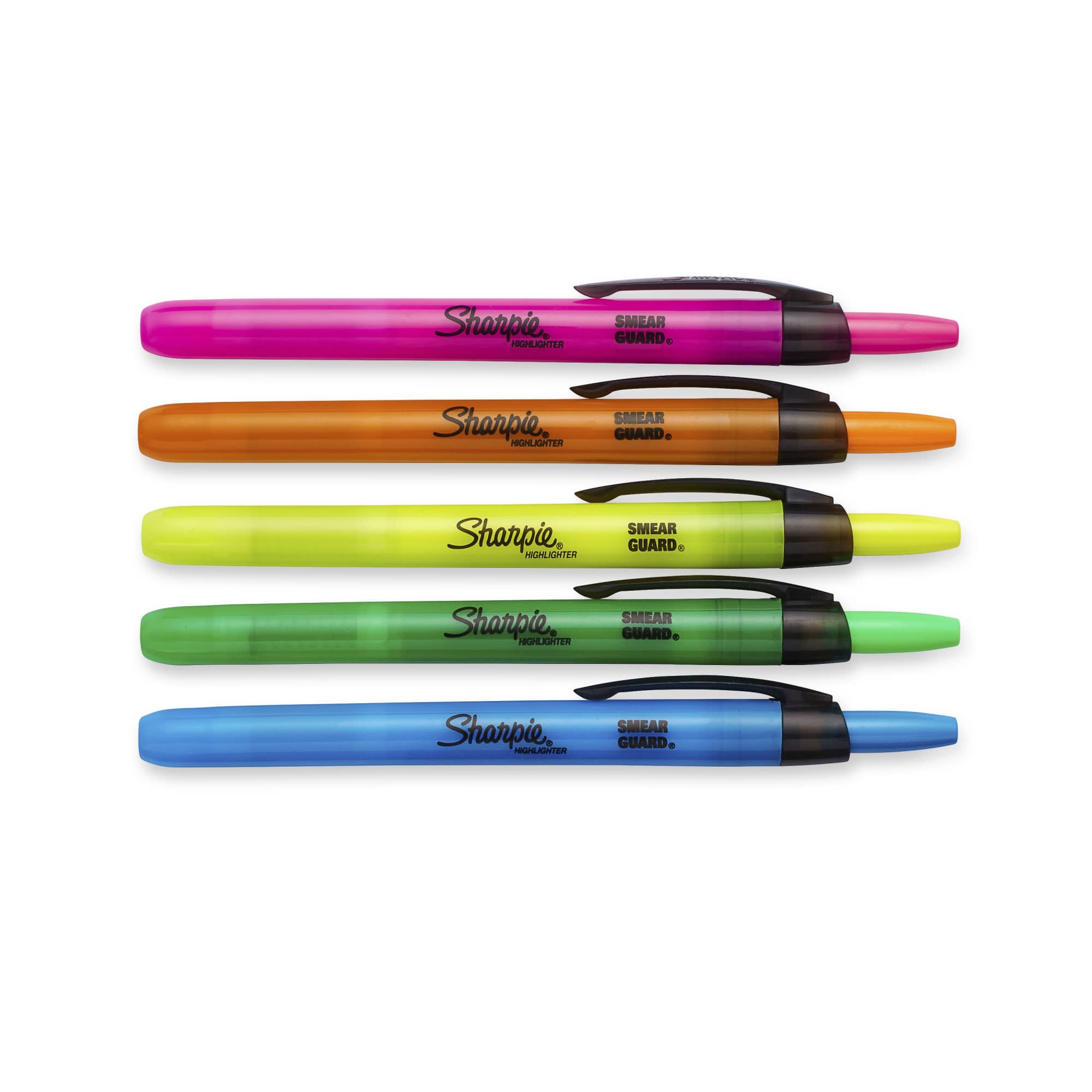 Sharpie Accent Retractable Highlighters, Narrow Chisel, 5-Pack photo 8