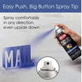 thumbnail image 4 of Krylon K02703007 Fusion All-In-One Spray Paint for Indoor/Outdoor Use, Gloss Blue Hyacinth, 4 of 8