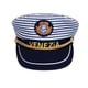 thumbnail image 1 of 1pc Sombrero de Capitán Marino Gorra de Rayas Azules Cosplay Sombrero de Capitán Adulto Estilo Manian para Adultos (Niños 54cm Ajustable), 1 of 5