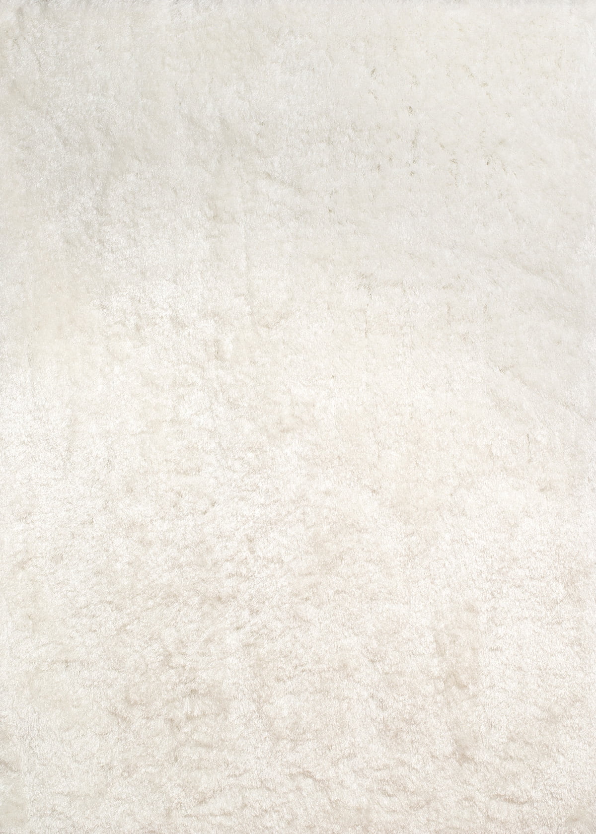 United Weavers Benella Mercia White Woven Polyester Shag Area Rug