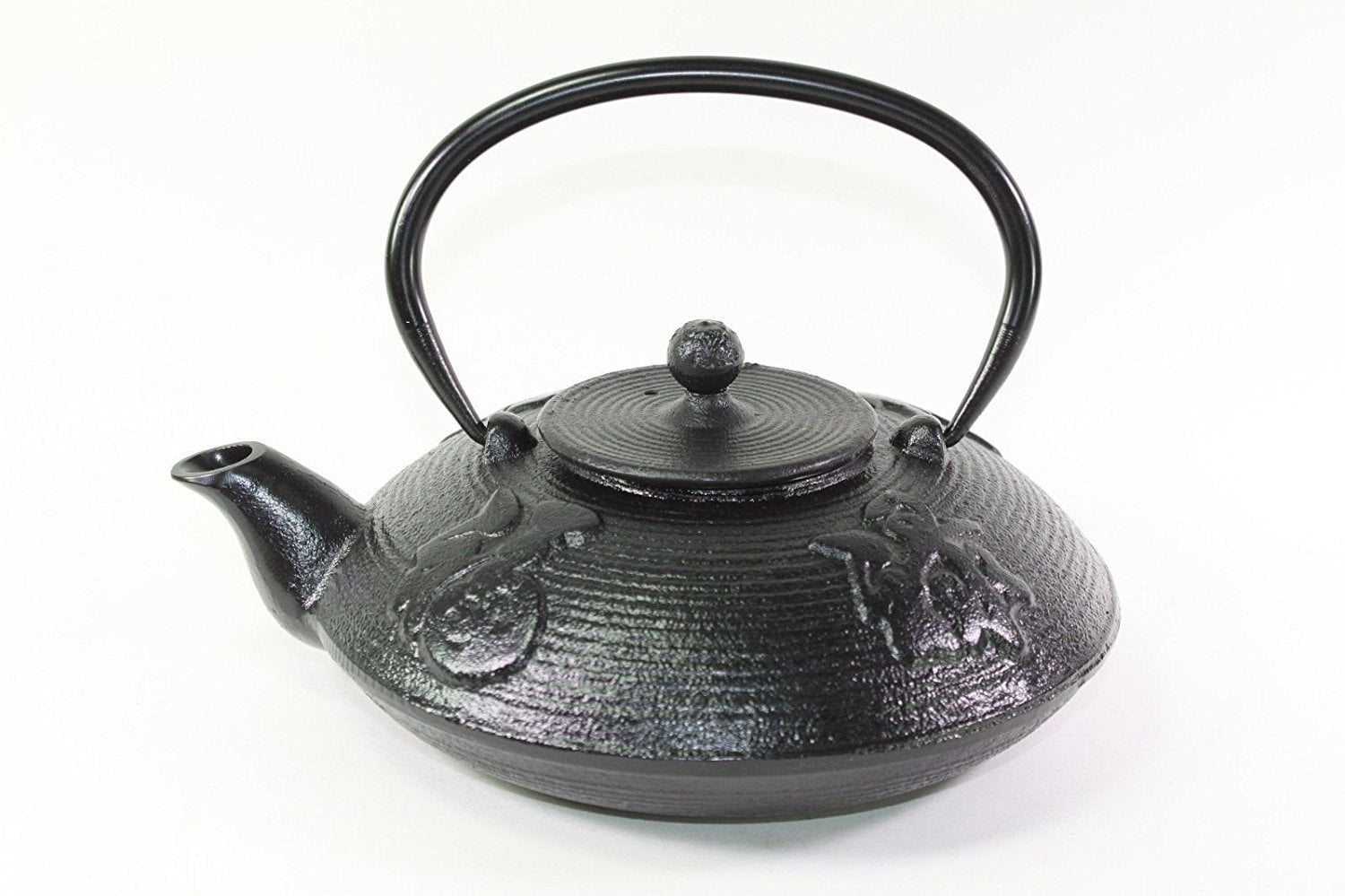Velaze 37 oz. Japanese Antique Small Dot Cast Iron Teapot with Warmer  VLZ-TP02 - The Home Depot